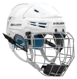 Bauer Re-Akt 65 Combo Hockey Helmet -Hockey Equipment Store 1061817 BTH23 HELMET COMBO RE AKT65 WHT