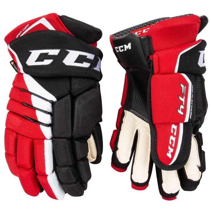 CCM JetSpeed FT4 Junior Hockey Gloves 5 CCM JetSpeed FT4 Junior Hockey Gloves - Image 3