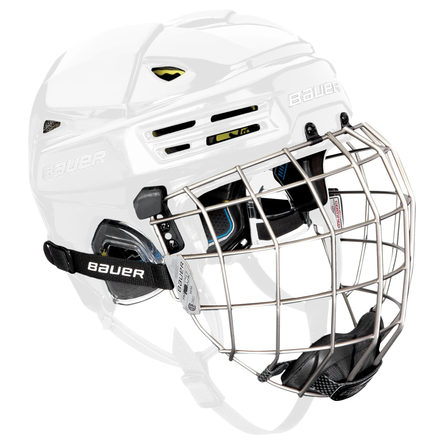 Bauer Re-Akt 200 Combo Hockey Helmet 4 Bauer Re-Akt 200 Combo Hockey Helmet - Image 2