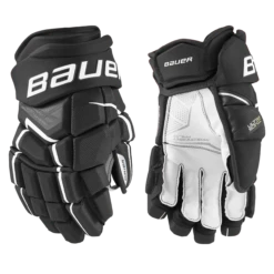 Bauer Supreme Ultrasonic Intermediate Hockey Gloves -Hockey Equipment Store 629088 BKW 01 794e7d38 3407 4369 a66d 80dafec2caa5