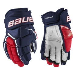 Bauer Supreme Ultrasonic Senior Hockey Gloves -Hockey Equipment Store 629088 NVR 01
