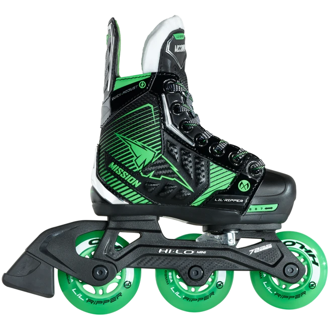 Bauer Mission Lil' Ripper Adjustable Youth Roller Skates 3 Bauer Mission Lil' Ripper Adjustable Youth Roller Skates