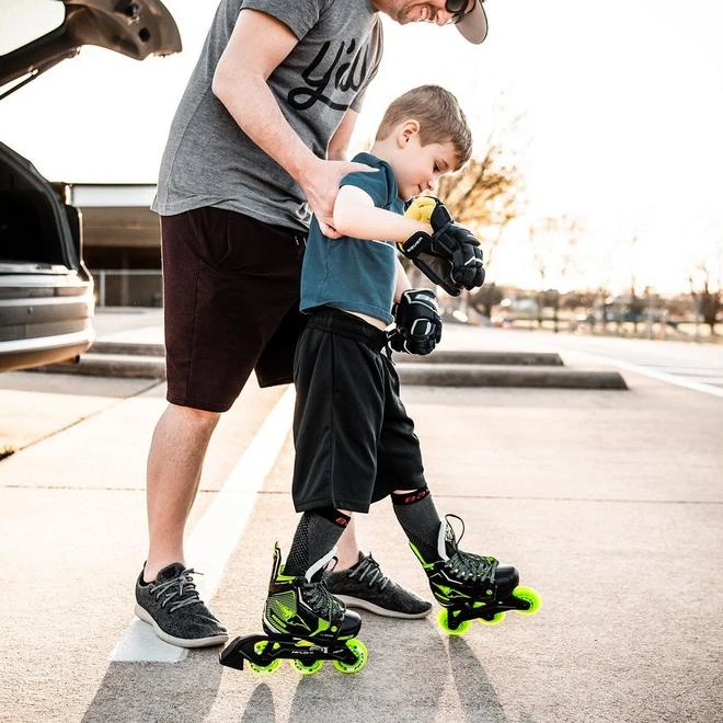 Bauer Mission Lil' Ripper Adjustable Youth Roller Skates 7 Bauer Mission Lil' Ripper Adjustable Youth Roller Skates - Image 5