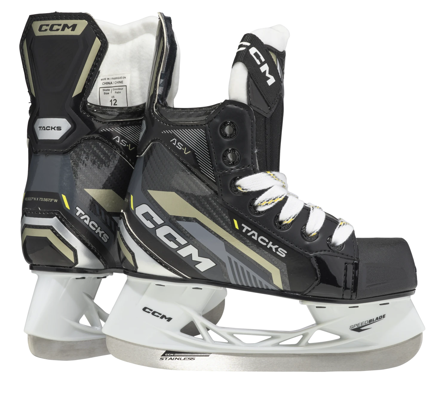 CCM Tacks AS-V Youth Hockey Skates 3 CCM Tacks AS-V Youth Hockey Skates