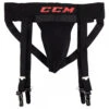 CCM 3-in-1 Jock Strap W/ Cup -Hockey Equipment Store ccm hockey jock 3in1 strap cup sr inset1