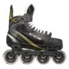 CCM Super Tacks AS1 Junior Roller Hockey Skates -Hockey Equipment Store ccm roller hockey skates ccm super tacks as1 junior roller hockey skates 5 5 d standard 29286506659906