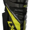 Warrior Alpha LX 40 Junior Shin Guards -Hockey Equipment Store lx40sgsr1bk war 01 i