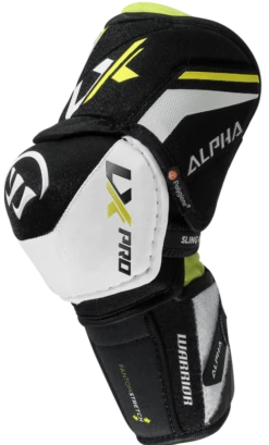 Warrior Alpha LX Pro Junior Elbow Pads -Hockey Equipment Store lxpepsr1bk war 01 i