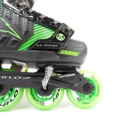 Mission Lil' Ripper Adjustable Junior Roller Hockey Skates -Hockey Equipment Store mission roller hockey skates mission lil ripper adjustable junior roller hockey skates 2 jr 5 jr r standard 29078545498178